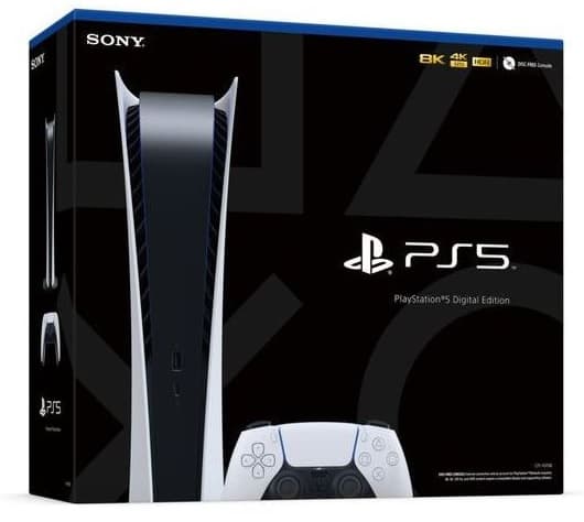 Console Sony PlayStation 5 CFI-1200B Digital 825GB SSD - Black/White (Japonês) 4