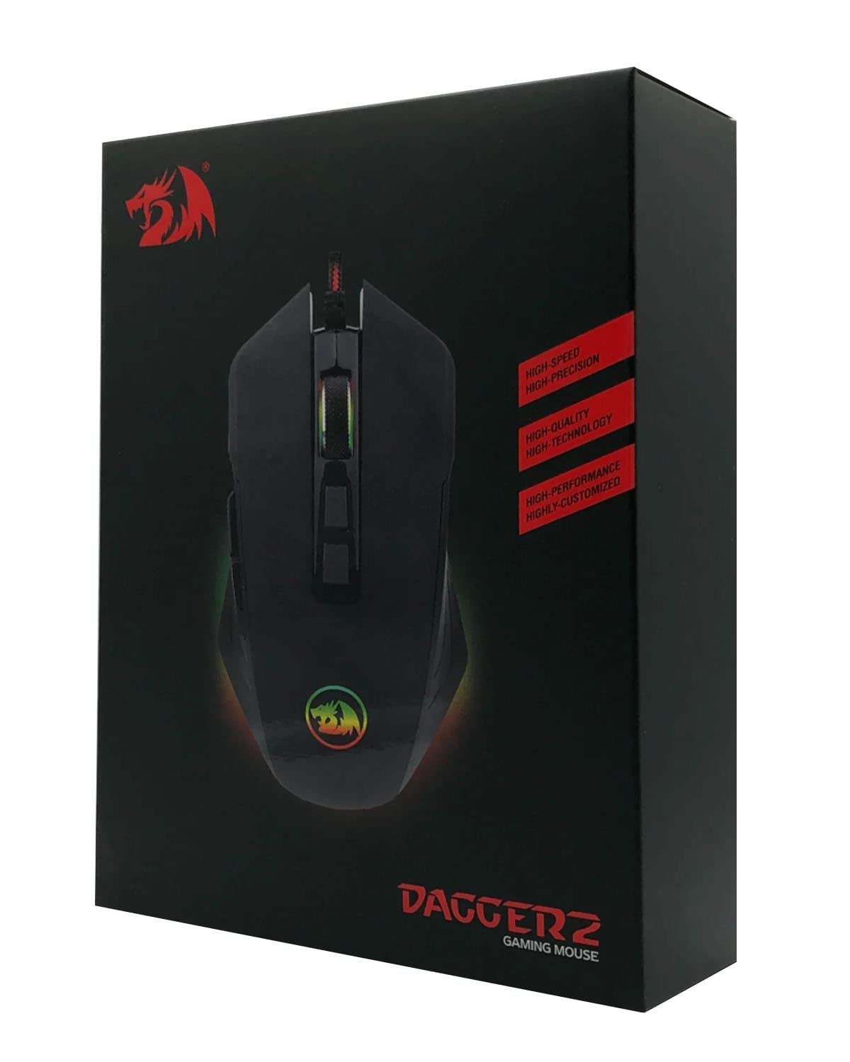 Mouse Gaming Redragon Dagger 2 M715RGB-1 - Black 4