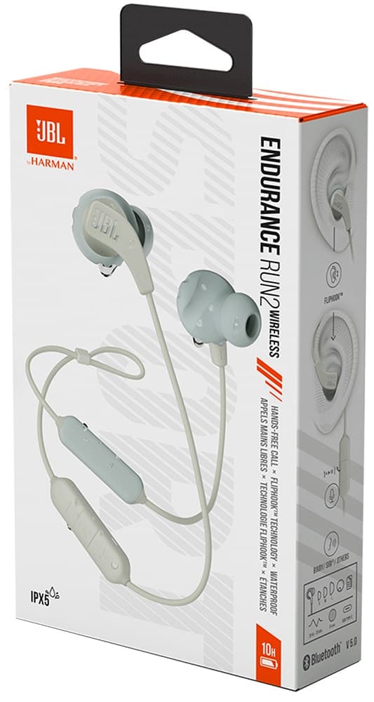 Fone de Ouvido JBL Endurance Run 2 Wireless - White  3