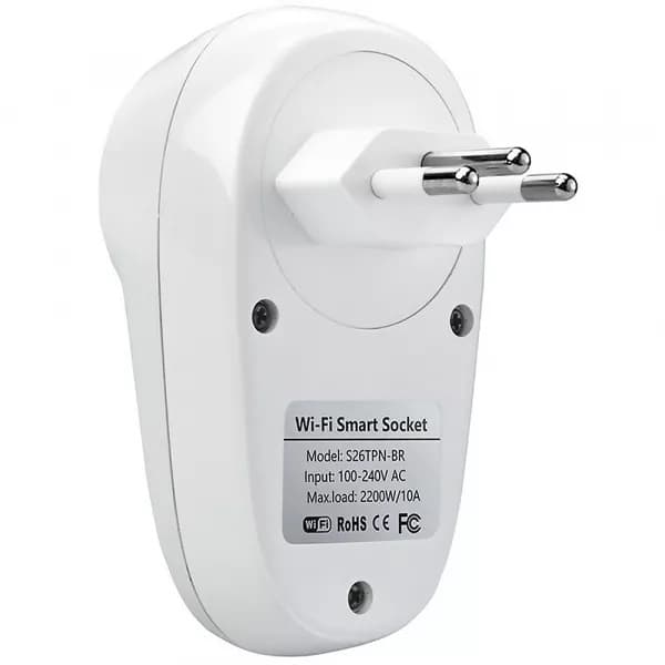 Tomada Smart Sonoff S26R2TPN-BR Wi-Fi - White 2