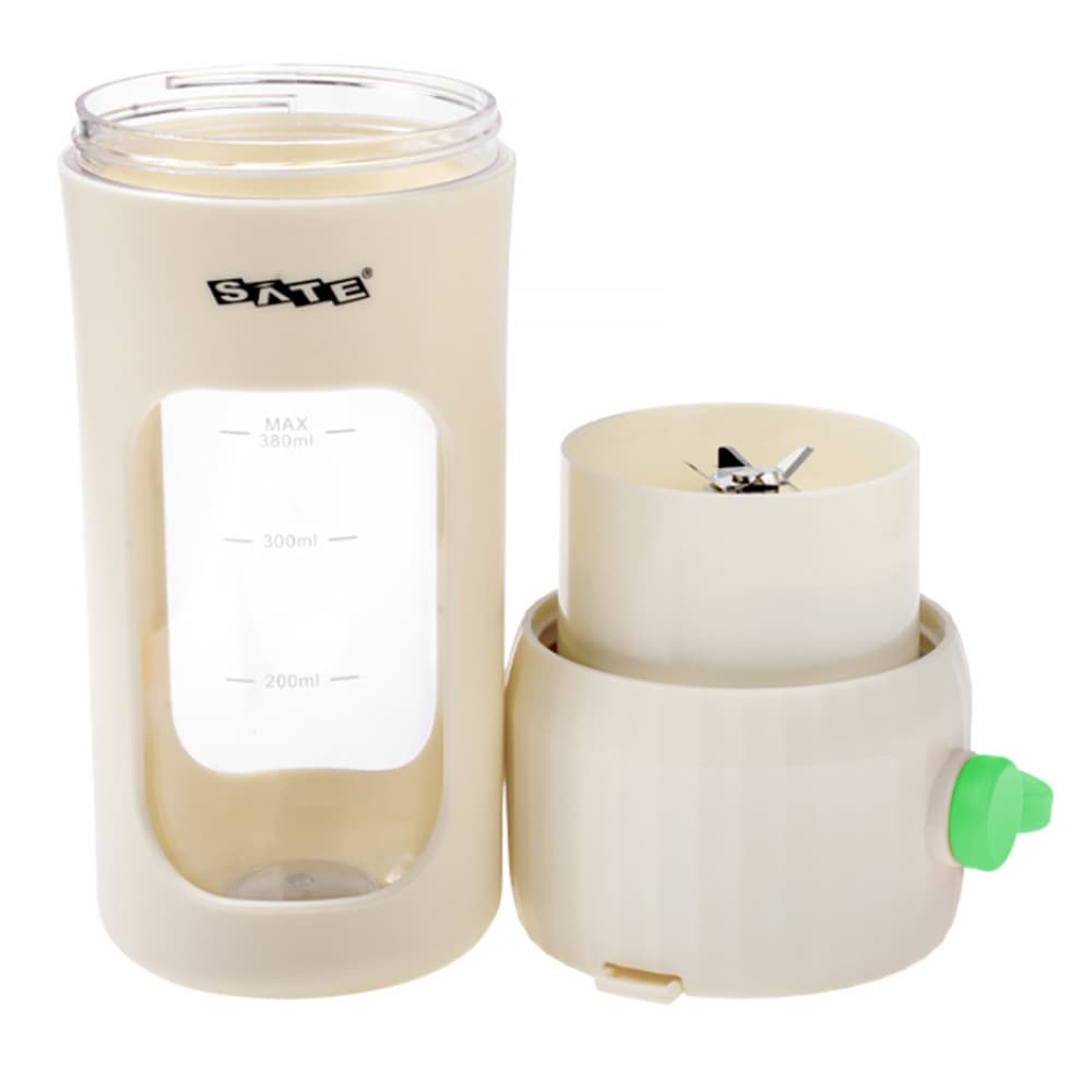 Mini Liquidificador Portátil Satellite A-P277 70W 380ml - Beige/Green 3