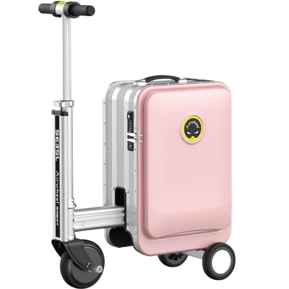 Mala Elétrica Smart Airwheel Robot SE3SL 20" 10Km - Pink 2