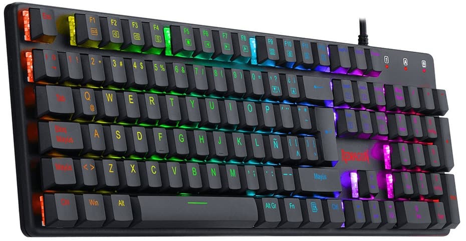 Teclado Gaming Redragon Shrapnel Mechanical K589RGB SP Espanhol - Black 2