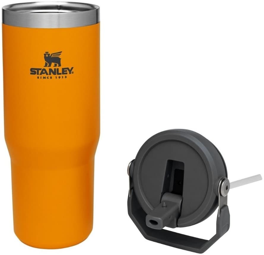 Garrafa Térmica Stanley Classic The IceFlow Flip Straw Tumbler 887mL - Saffron 3