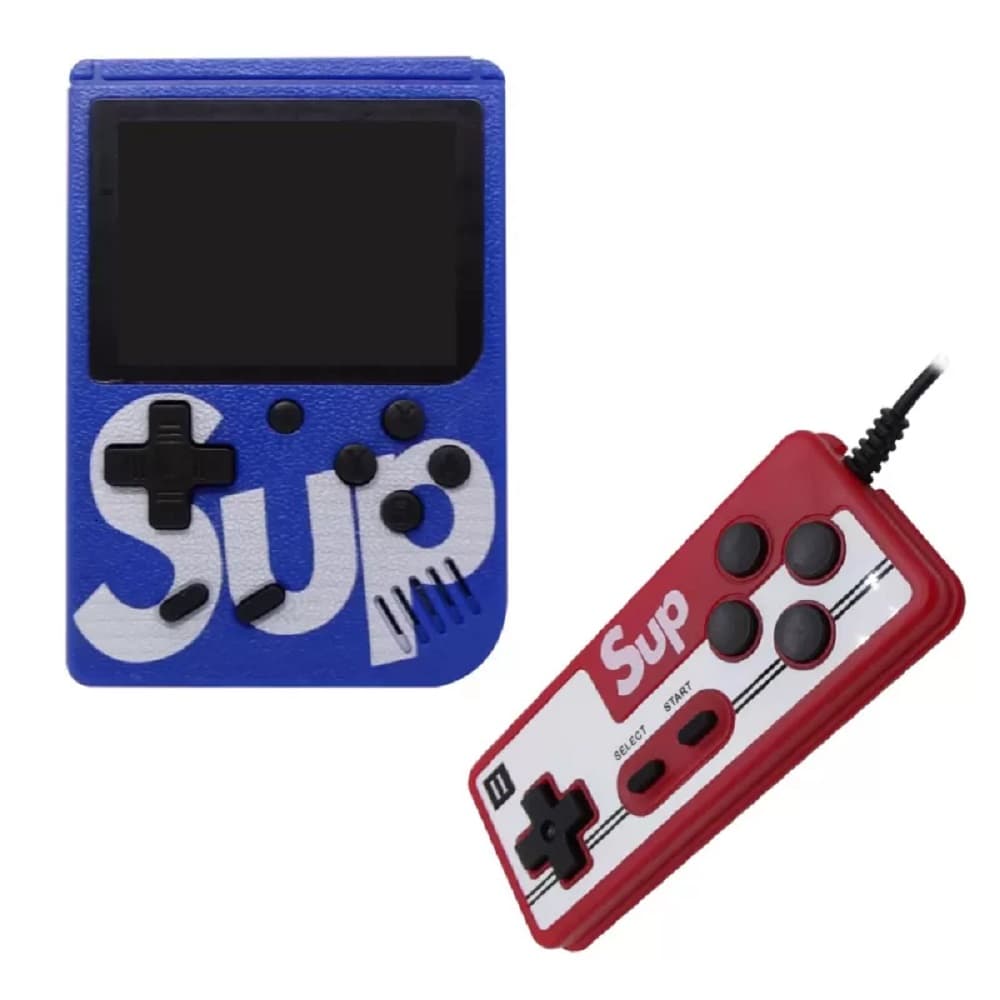 Console Sup Game Plus con 400 Jogos/A.V + Controle - Azul  2
