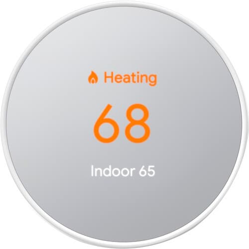 Termostato Smart Google Nest G4CVZ - Snow White 3