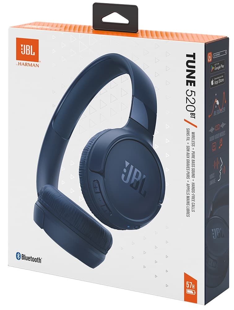 Fone De Ouvido JBL Tune 520BT Bluetooth - Blue 4