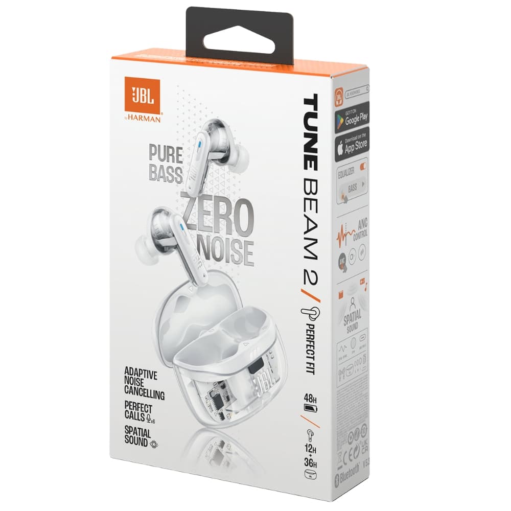 Fone de Ouvido JBL Tune Beam 2 Bluetooth - Ghost White 8