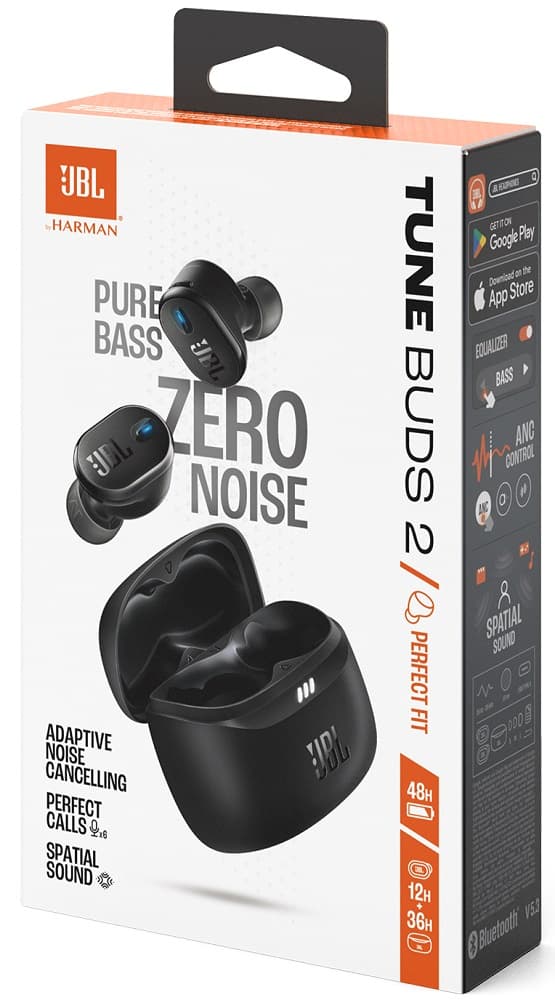 Fone de Ouvido JBL Tune Buds 2 Bluetooth - Black 5