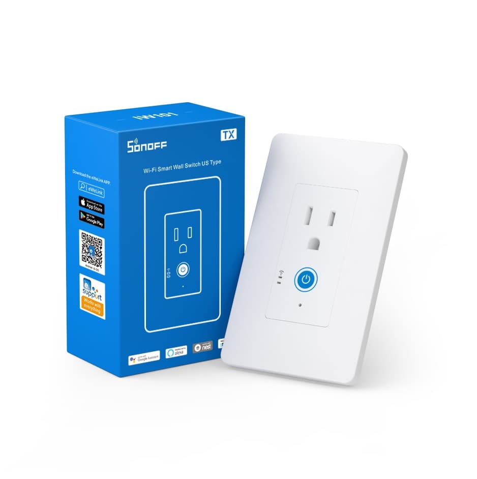 Tomada Smart Sonoff IW100TPB 1800W 120V - White 3