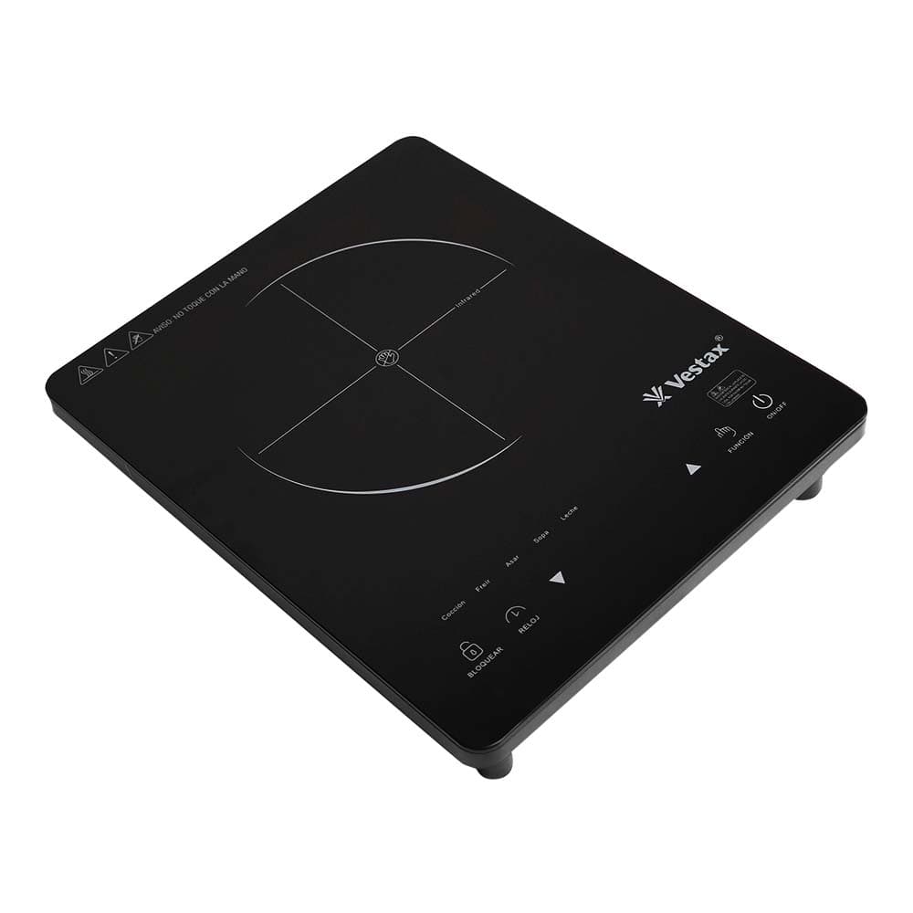 Fogão elétrico de Indução Vestax VT-343 2000W 220V - Black 2