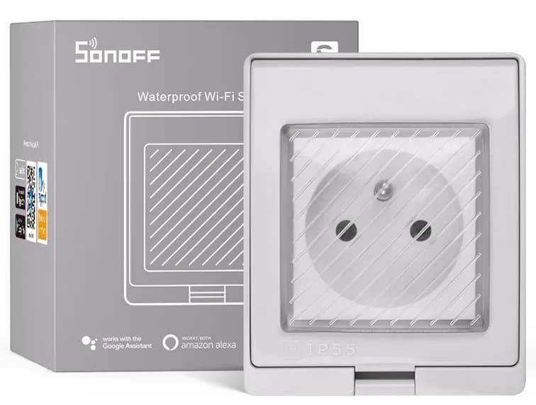 Tomada Smart Sonoff S55TPF Wi-Fi 16A 2V - White 2