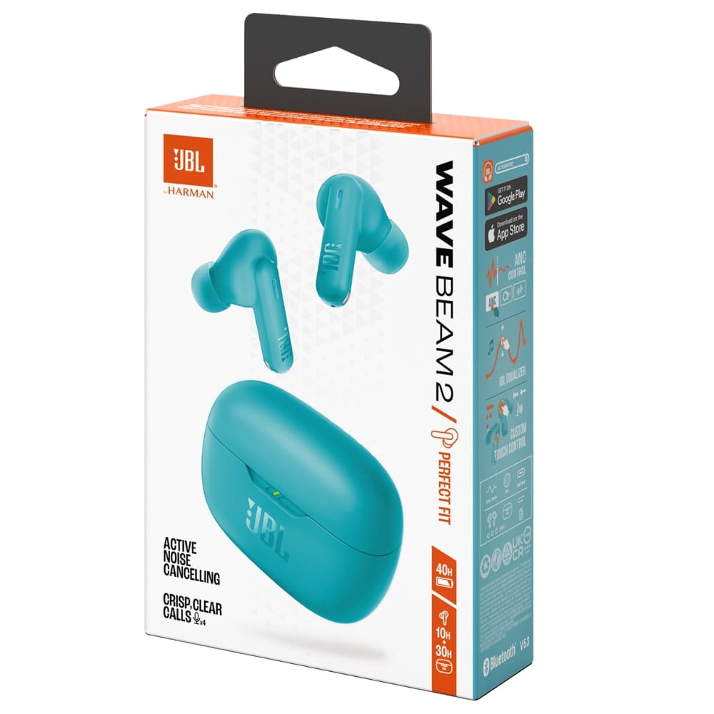 Fone de Ouvido JBL Wave Beam 2 Bluetooth - Blue 5