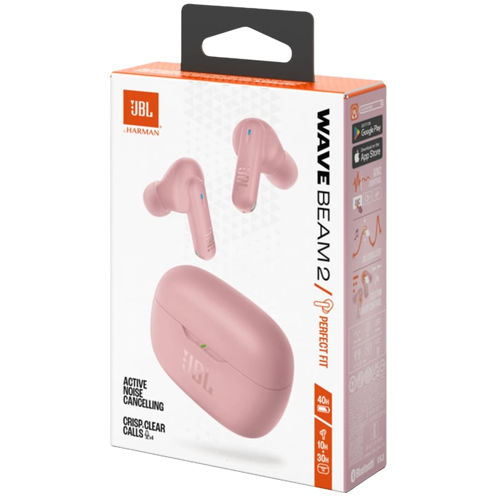 Fone de Ouvido JBL Wave Beam 2 Bluetooth - Pink 5