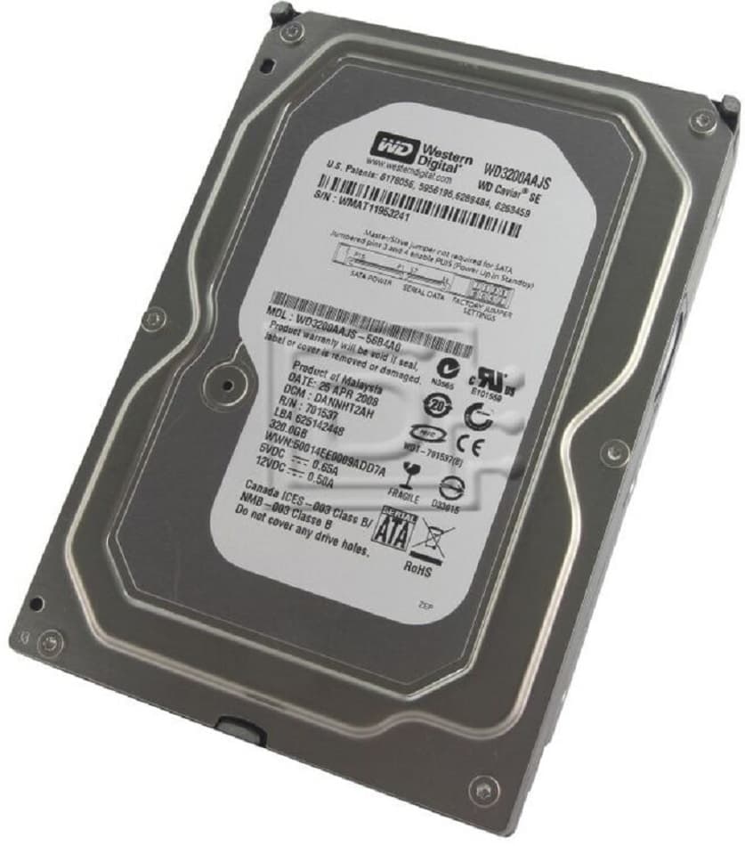 HD Interno SATA III Western Digital 320GB 3.5" WD3200AAJS 7200RPM PULL - Prata 2