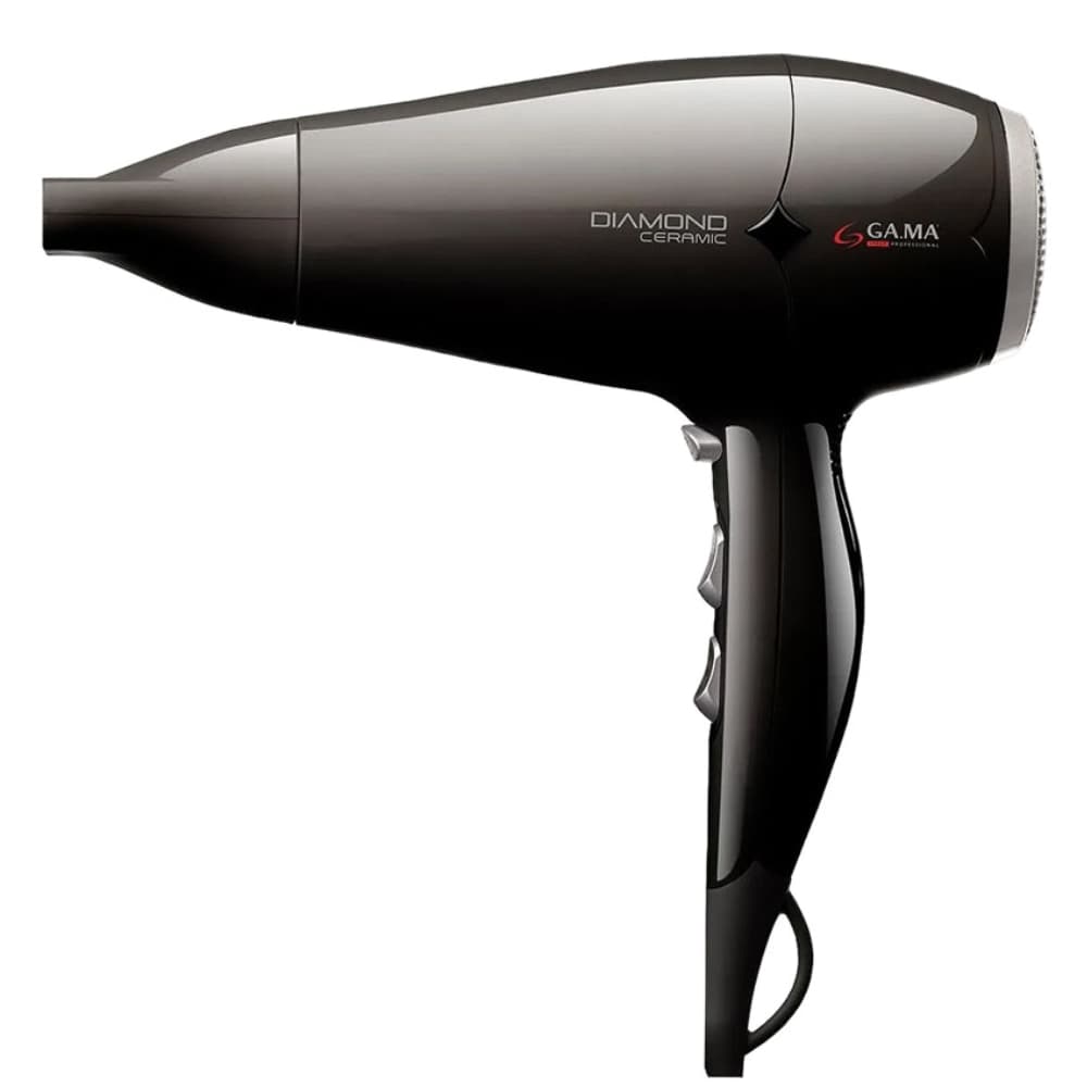 Secador Gama Diamond Ceramic 1900W 110V - Black