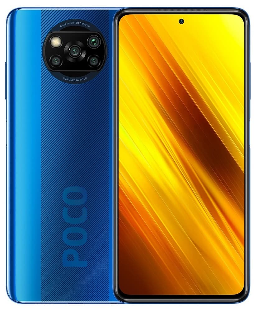 Smartphone Xiaomi Poco X3 NFC LTE DS 6.67" 6GB/128GB Azul