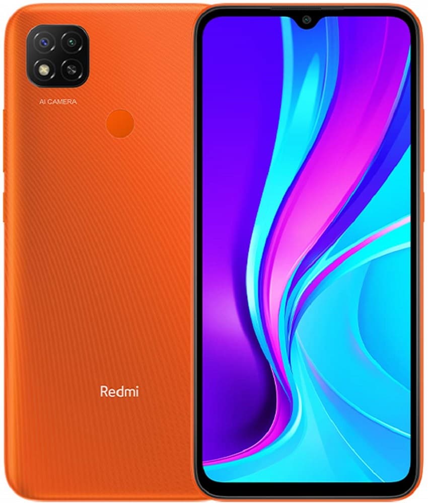 Smartphone Xiaomi Redmi 9 LTE DS 6,53 "4/64 GB Laranja (Índia)