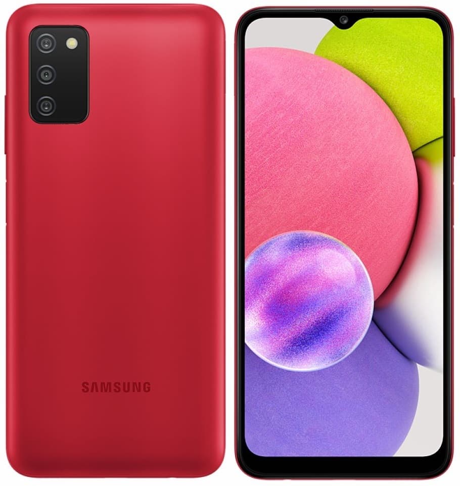 Smartphone Samsung Galaxy A03S SM-A037M/DS 6.5" 4/64GB Red (Gar. PY/UY/ARG)
