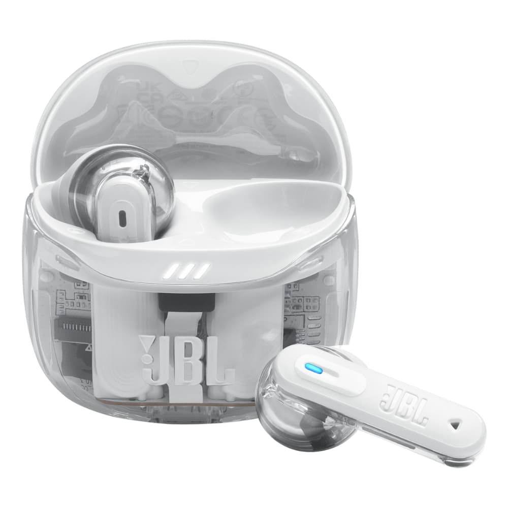 Fone de Ouvido JBL Tune Flex 2 Bluetooth ANC - Ghost White